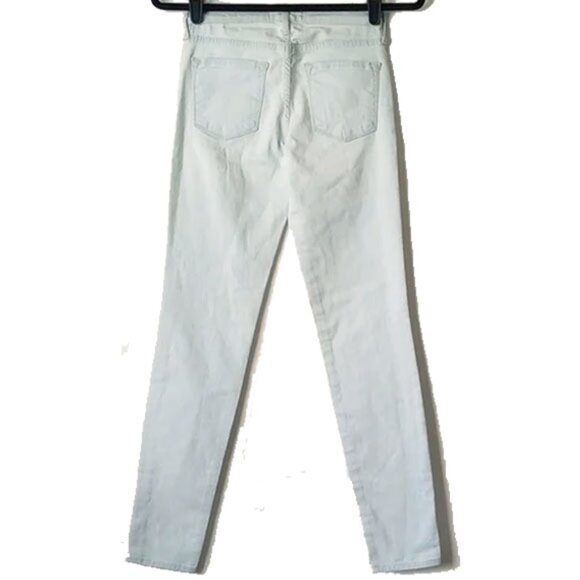 Frame Le Skinny De Jeanne Ankle Jeans 24 Super Light Wash 25x28 - Picture 2 of 10